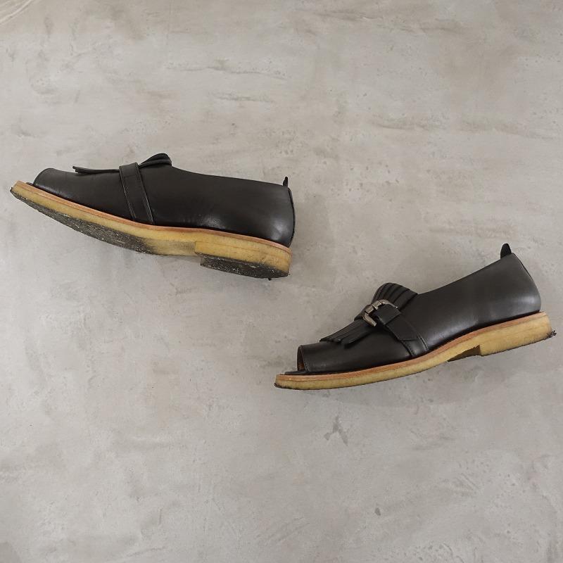 MARGARET HOWELL（マーガレットハウエル） *PEEP TOE GOLFER SHOES