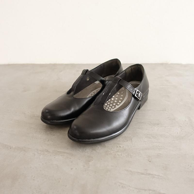 定価2.9万】ナオト NAOT *TETE レザーストラップシューズ 40/25*皮革黒