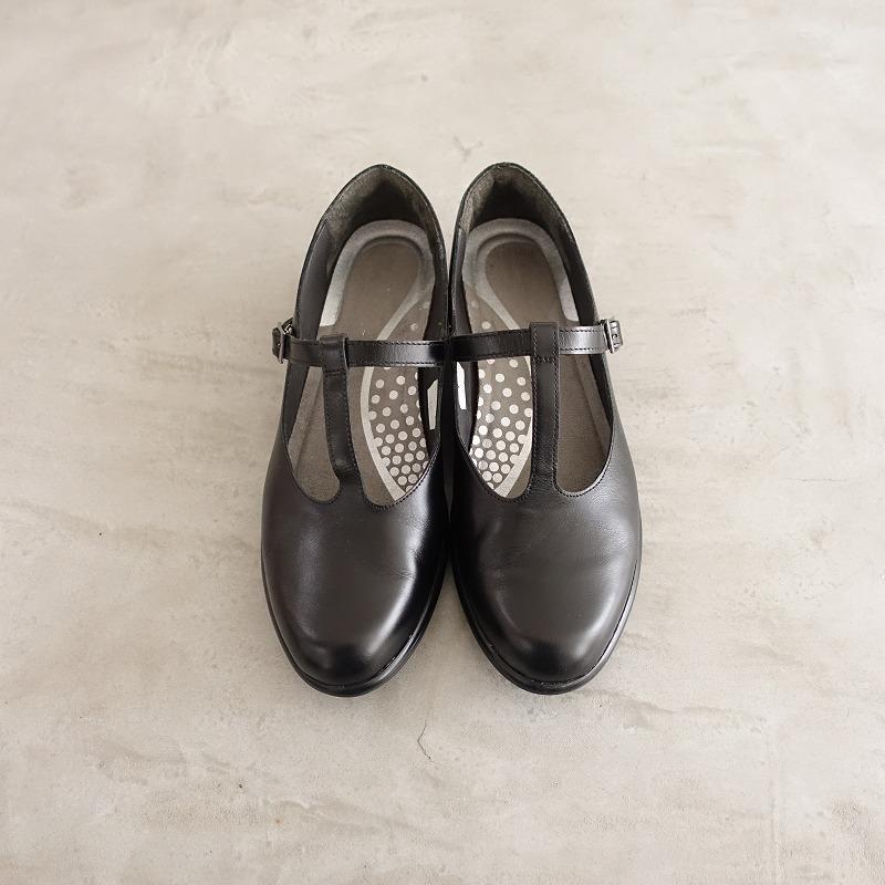 定価2.9万】ナオト NAOT *TETE レザーストラップシューズ 40/25*皮革黒