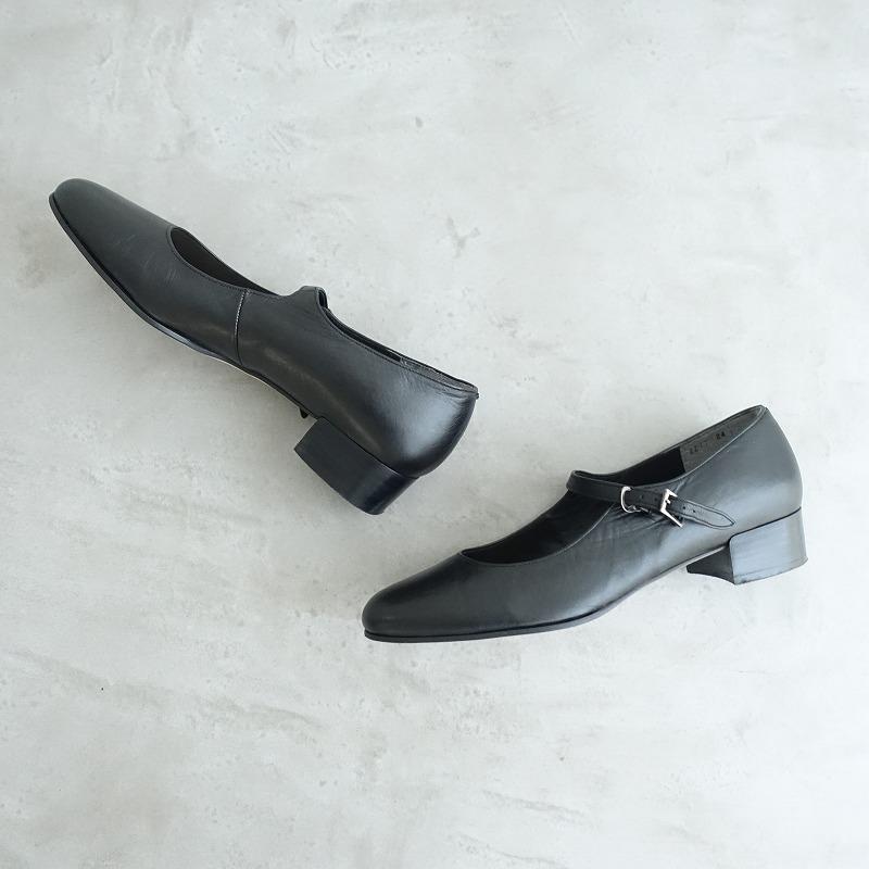 MARGARET HOWELL idea ストラップフラットシューズ24.5cm drop-kaitori_sh7-2507-128