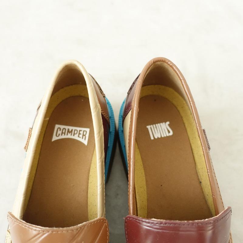 カンペール CAMPER *TWINS コインローファー 40/25*レザー0725(sh7