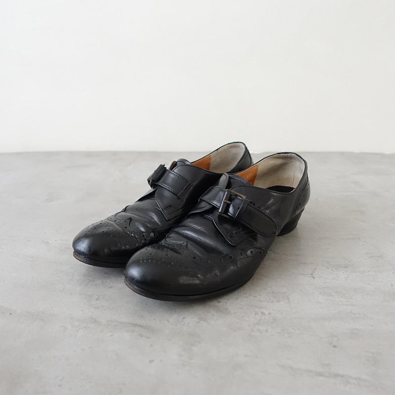【未使用品級】ショセ ウイングチップ レザーシューズ レディース 23cm 黒 楽天市場】ses amis セザミ ウイングチップ レザー スニーカー SA-01
