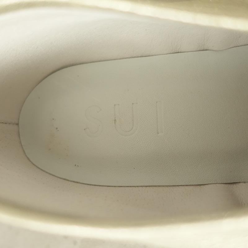 定価2.2万】スイ SUI *LACE UP BALLET バレエシューズ 2.5/23*レザー