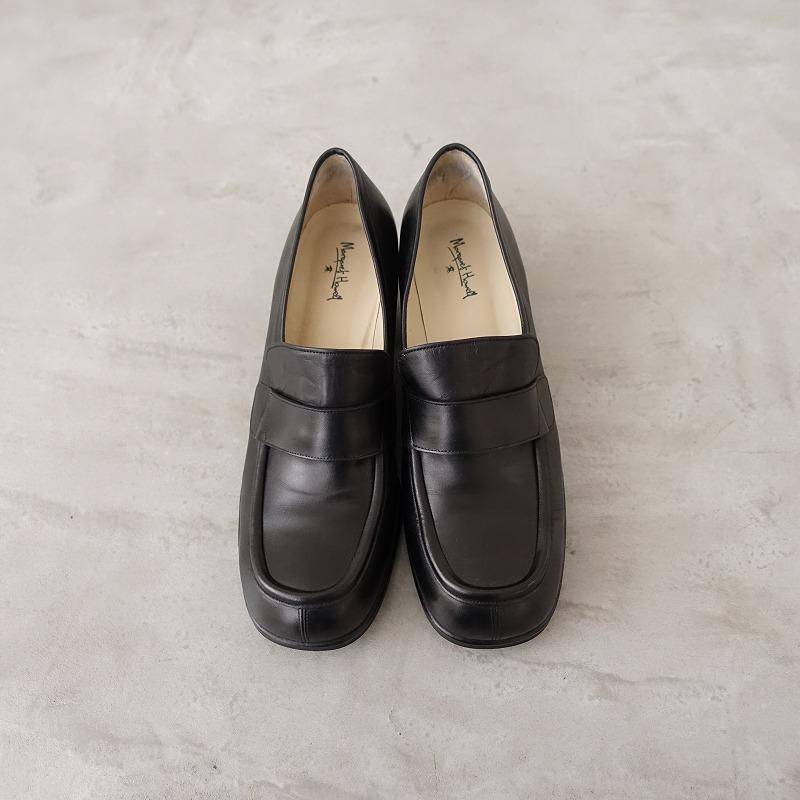 MARGARET HOWELL ダークブラウン ローファー 24cm マーガレット・ハウエル アイデア MARGARET HOWELL idea