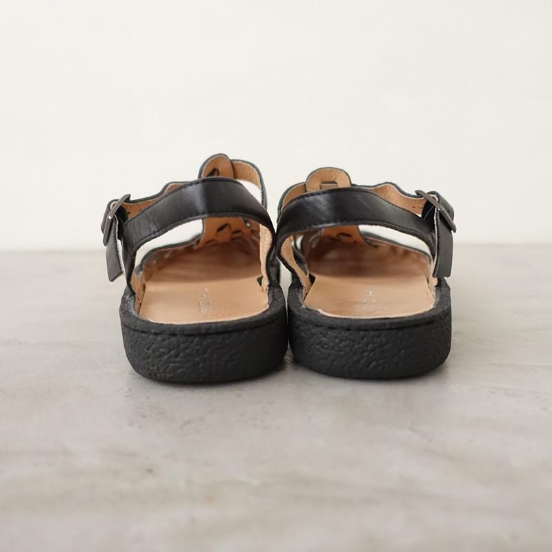 定価1.9万】モヒ MOHI *グルカサンダル 37/23.5*レザー皮革黒0626