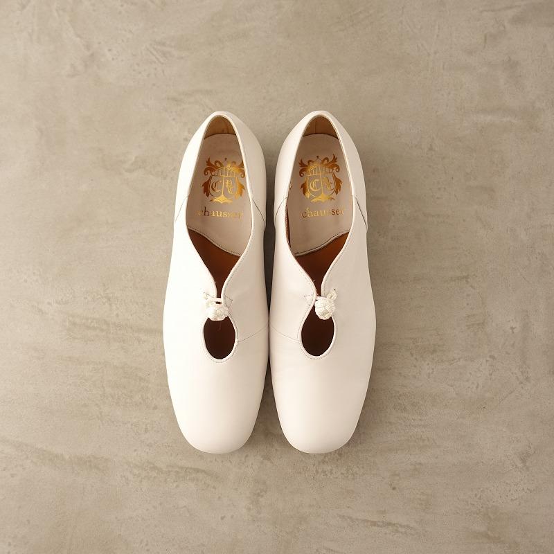 chausser（ショセ） 【2022SS/定価3.6万/美品】ショセ *チャイナボタン