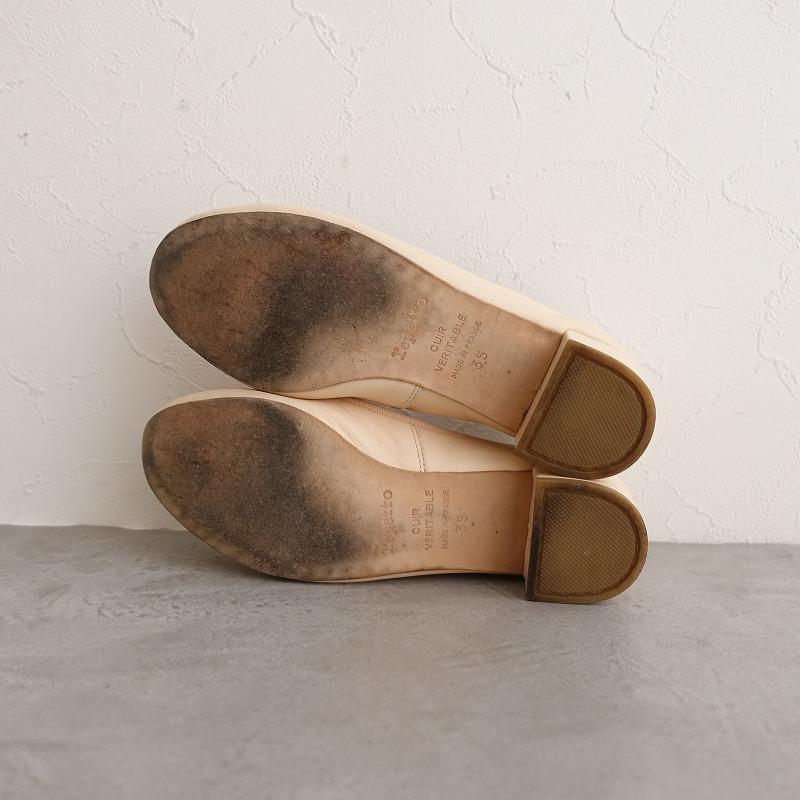 repetto（レペット） *バレエシューズ 35/22*ベージュクリームリボン
