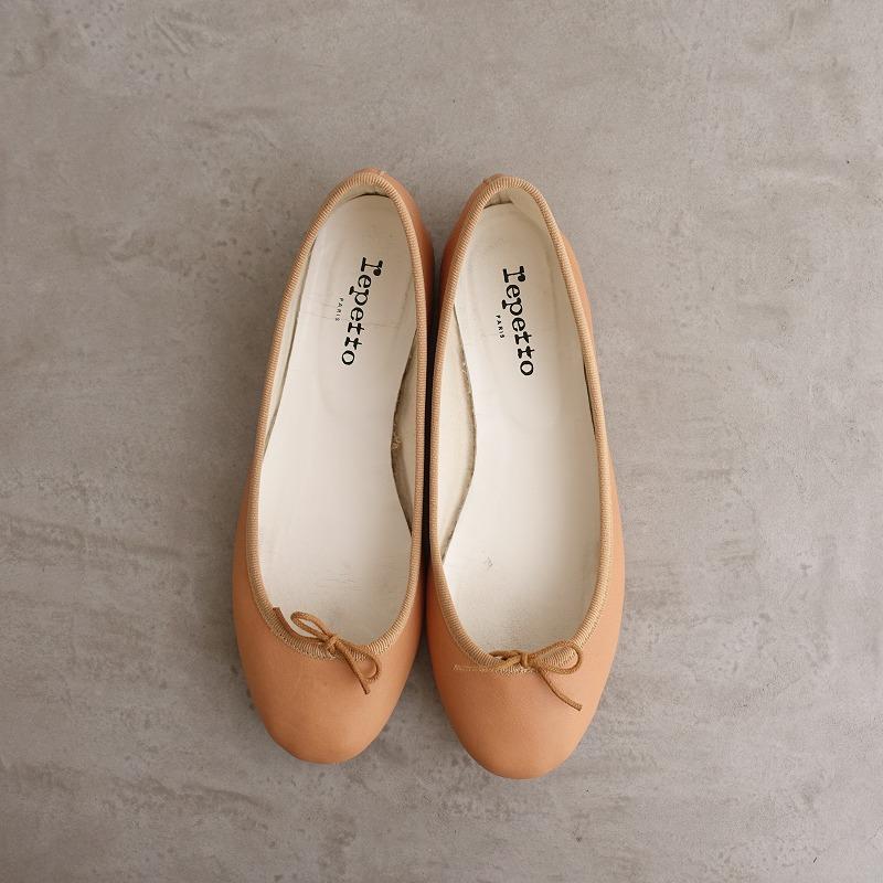 定価2.9万】レペット repetto *バレエシューズ 39/24*ベージュ