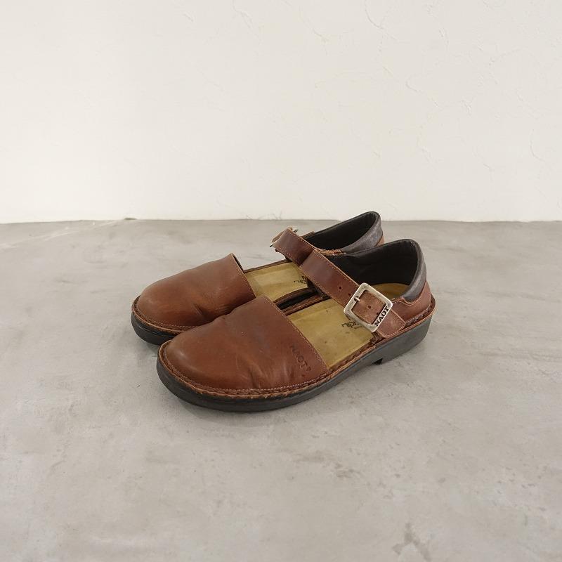定価2.6万】ナオト NAOT *OLGA オルガ 37/23.5*ブラウンレザー
