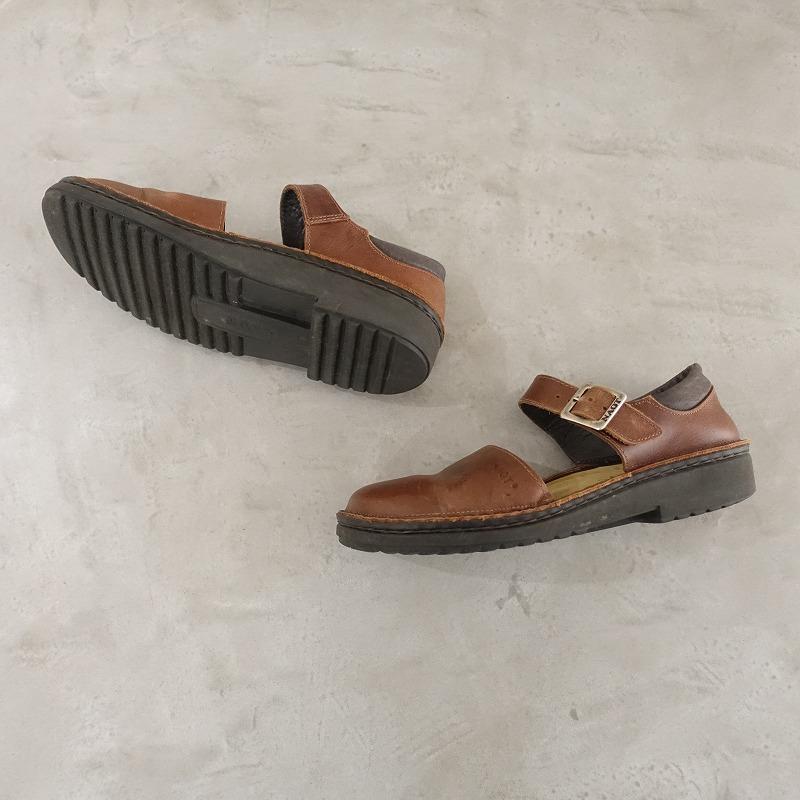 定価2.6万】ナオト NAOT *OLGA オルガ 37/23.5*ブラウンレザー