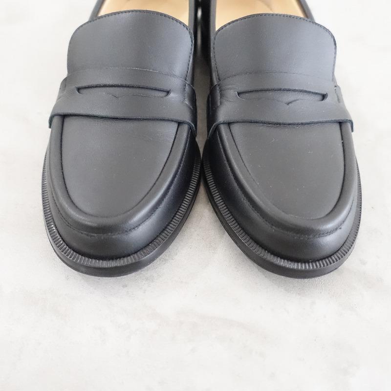 ⭐️未使用⭐️　ネブローニ　IENA別注　ローファー　ブラック　レザー NEBULONI E //【美品/定価5.3万/IENA別注】ネブローニ