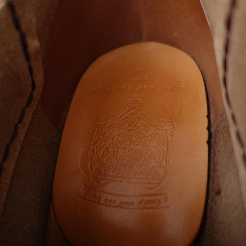 Gasa*　Que?（クエ）　レースアップ　ヒール靴　ブラウン Que? 【定価5.9万】クエ *レースアップレザーシューズ 2/24.5