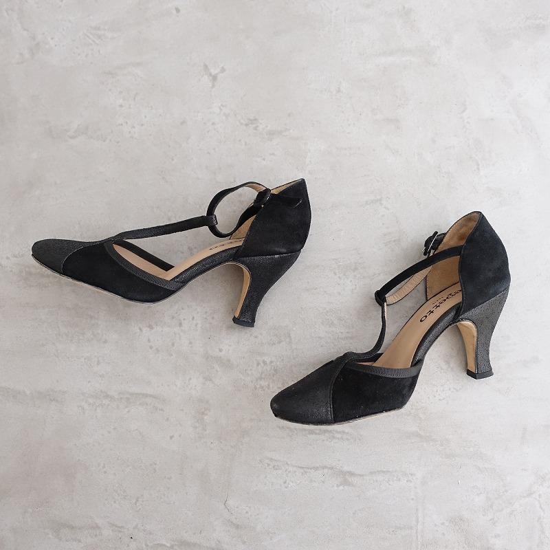 レペット repetto *BAYA レザーTストラップヒールパンプス 35/23