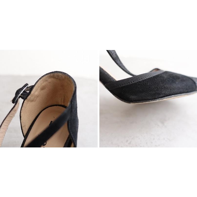 レペット repetto *BAYA レザーTストラップヒールパンプス 35/23