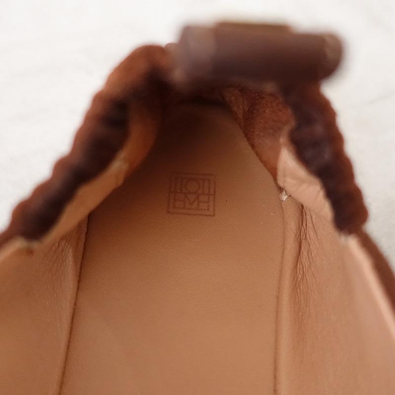 TOTEME（トーテム） *トラベルローファー 36/23*チョコレートブラウン