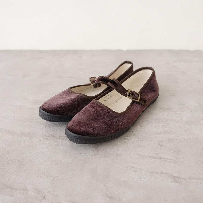 ORCIVAL オーシバル *ベルベットストラップシューズ 24.5*ダーク ORCIVAL オーシバル *ベルベットストラップシューズ 24.5*ダーク