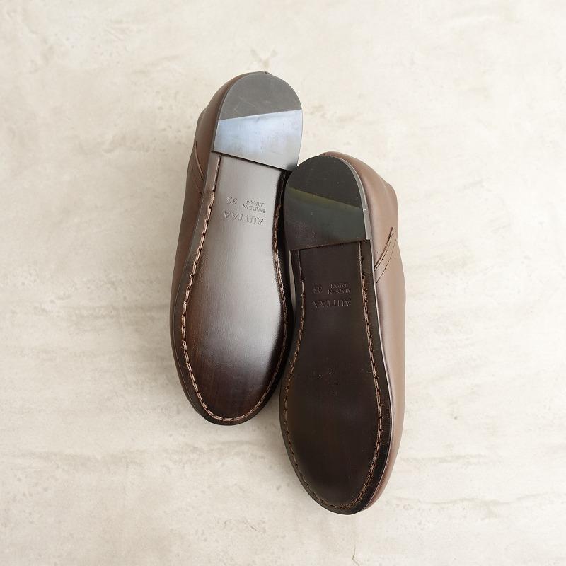 未使用/定価3.1万】アウッタ AUTTAA *room shoes2 ルームシューズ 35 