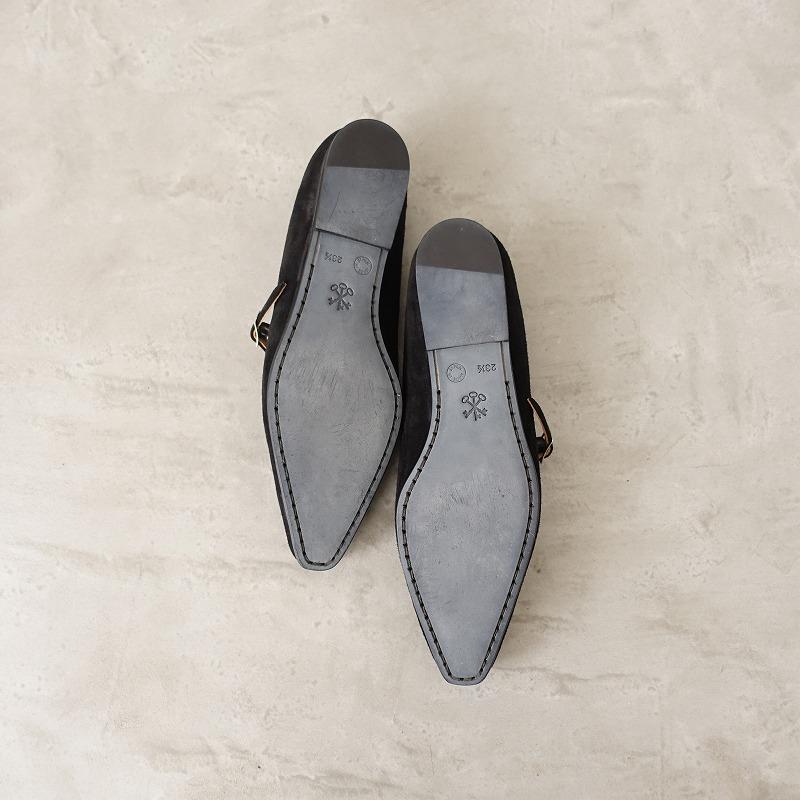 ⭐️未使用品⭐️　アーツアンドサイエンス　レザーサンダル　ベルトストラップ　黒 ARTS&SCIENCE - アーツアンドサイエンス ARTS&SCIENCE Easy sandal