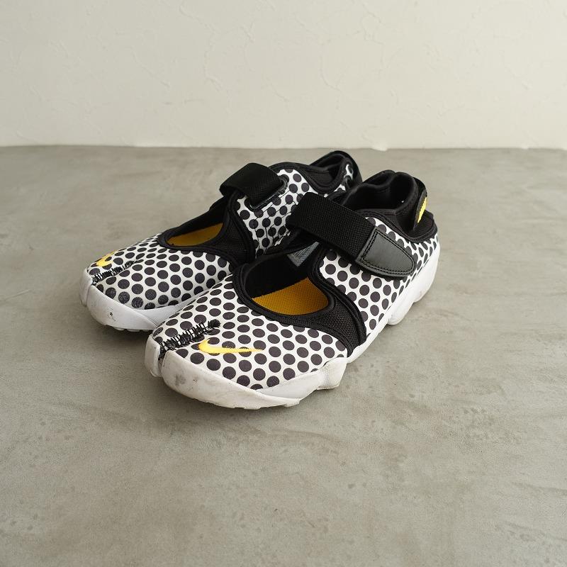 NIKE（ナイキ） *エアリフト 39/24.5*ホワイトブラックイエロードット
