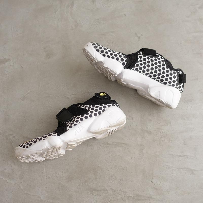 NIKE（ナイキ） *エアリフト 39/24.5*ホワイトブラックイエロードット