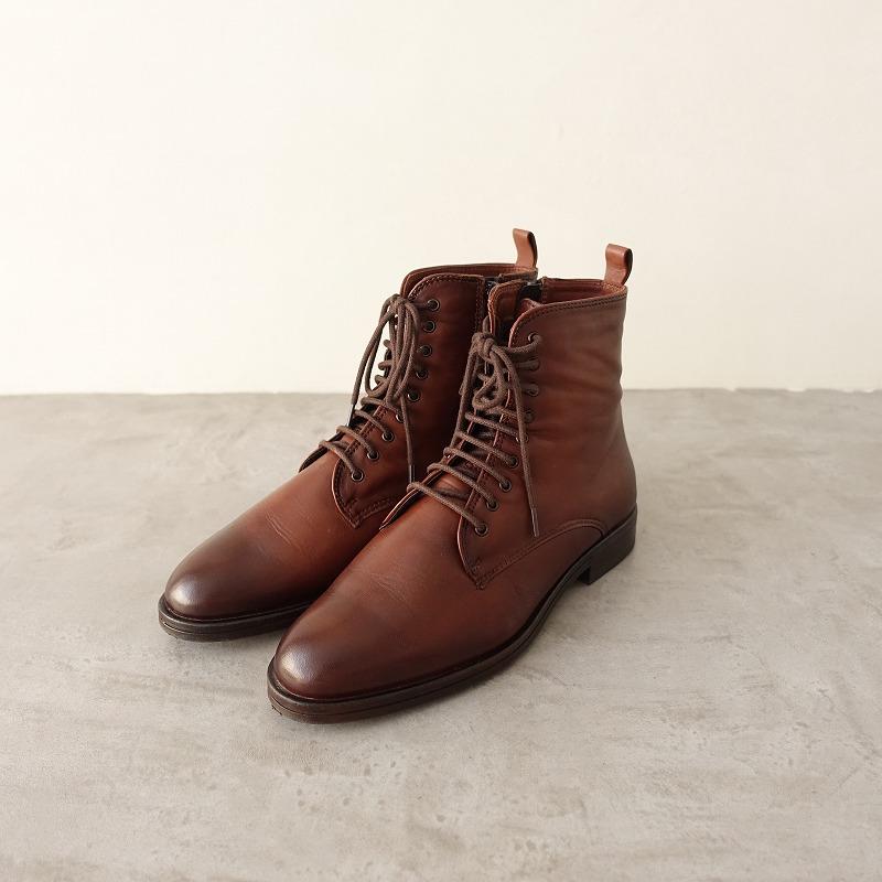 定価1.9万】デイコリ DEICOLLI *サイドジッパーショートブーツ 38/24