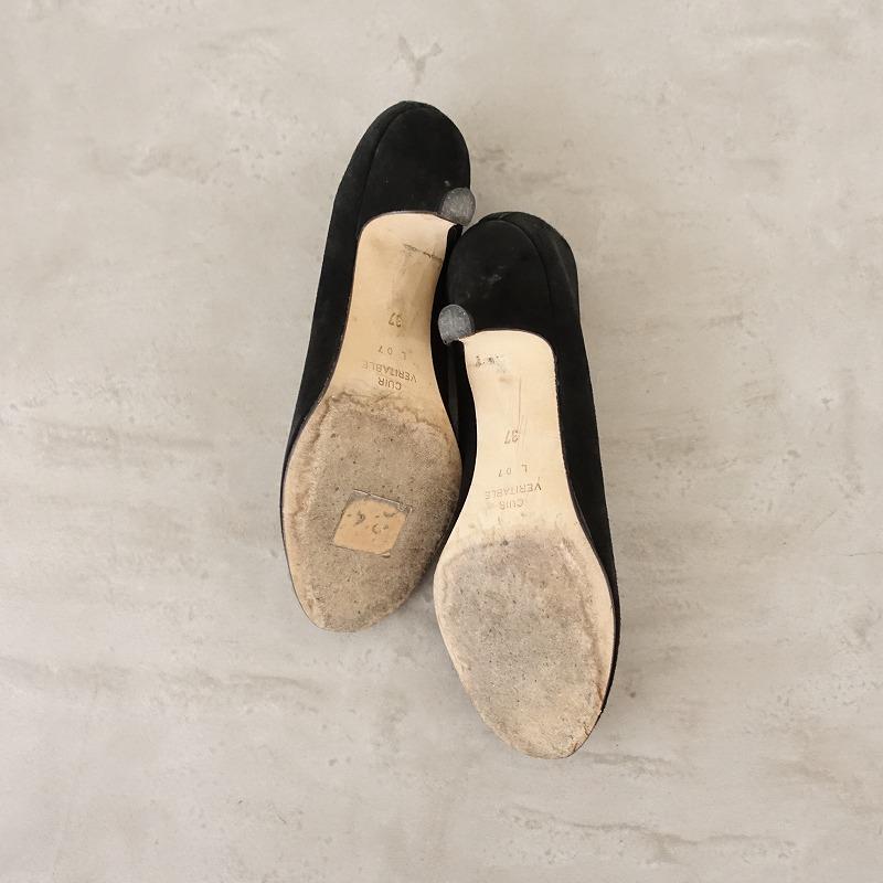 レペット repetto *バレエシューズ 37/23*ブラック黒スエード レペット repetto *バレエシューズ 37/23*ブラック黒スエード