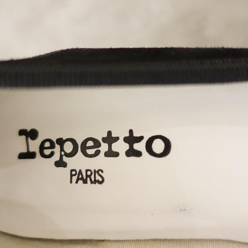 レペット repetto *バレエシューズ 37/23*ブラック黒スエード レペット repetto *バレエシューズ 37/23*ブラック黒スエード