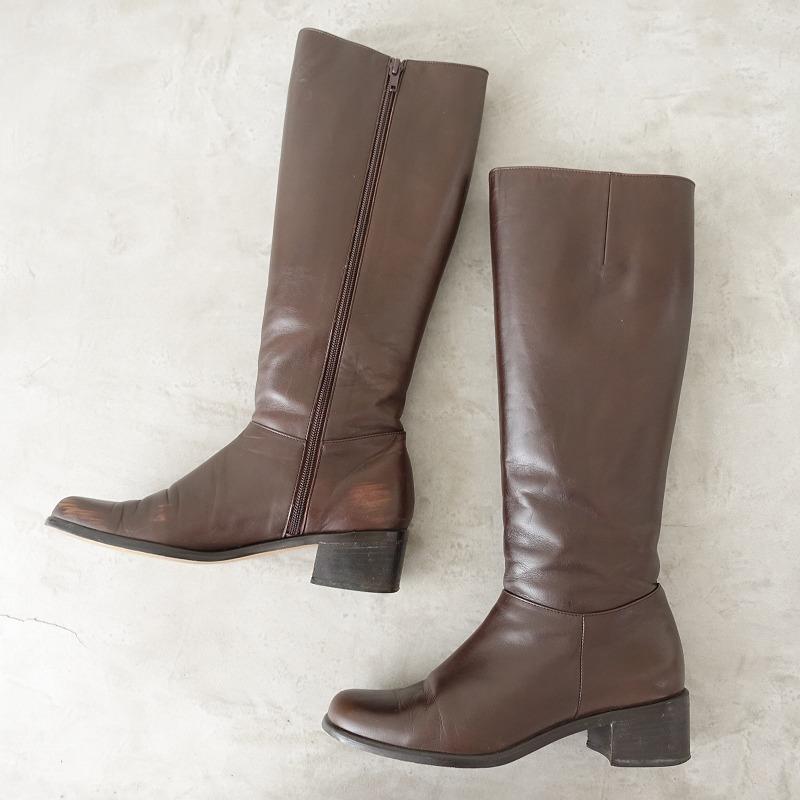 MARGARET HOWELL idea マーガレットハウエル *ロングブーツ 24