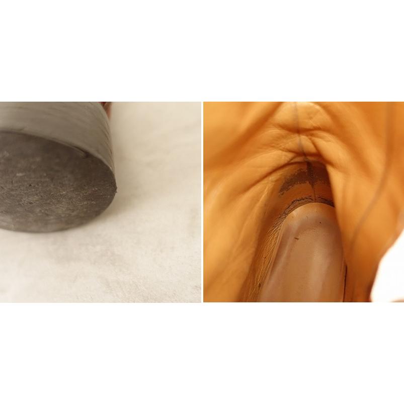 TSUMORI CHISATO（ツモリチサト） *レザーロングブーツ 25.5/25.5*皮革