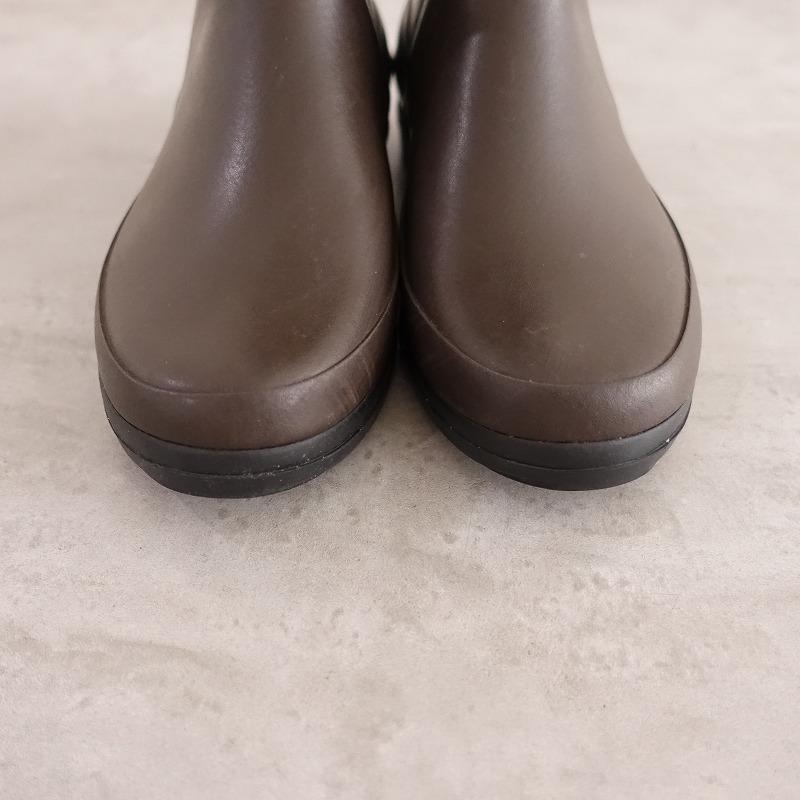 AIGLE ダークブラウン レインブーツ 45 メンズ メンズ ソフトレイン2 ラバーブーツ ZZHNC95 - AIGLE（エーグル