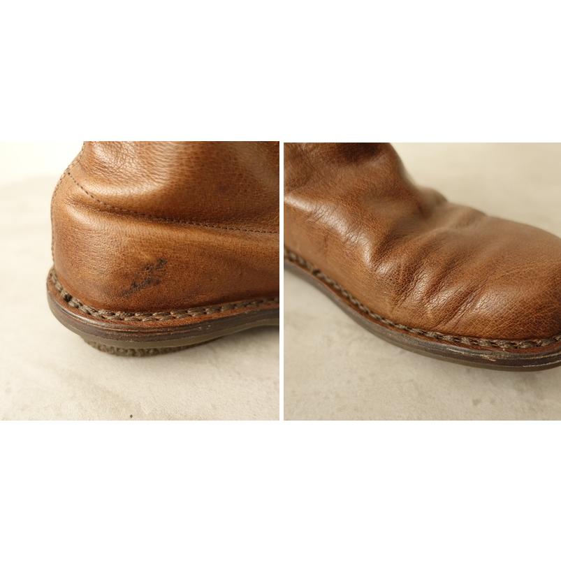 trippen（トリッペン） *レザーロングブーツ 39/25*皮革ブラウン1125