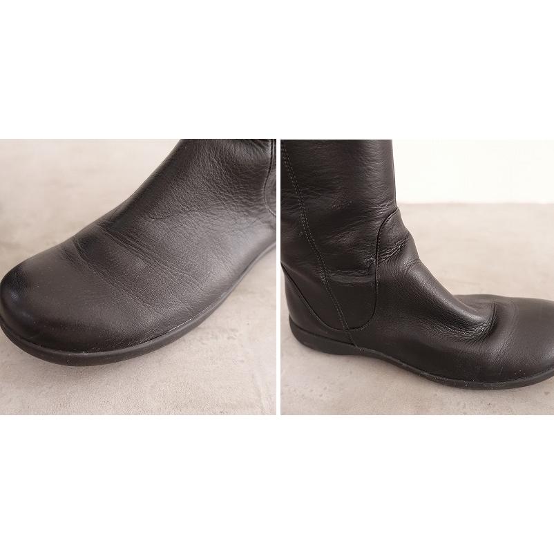 カンペール CAMPER *Spiral Comet ロングブーツ 38/24*ブラック黒