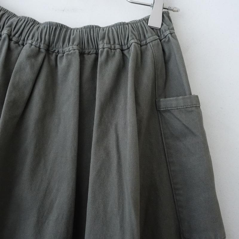 定価1.2万】TANDEY 休日と詩 *ボンボンスカート*コットン綿ミリタリー
