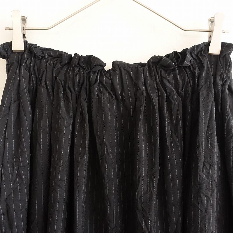 pas de calais 【定価2.5万】パドカレ *T/Rストライプシワ加工