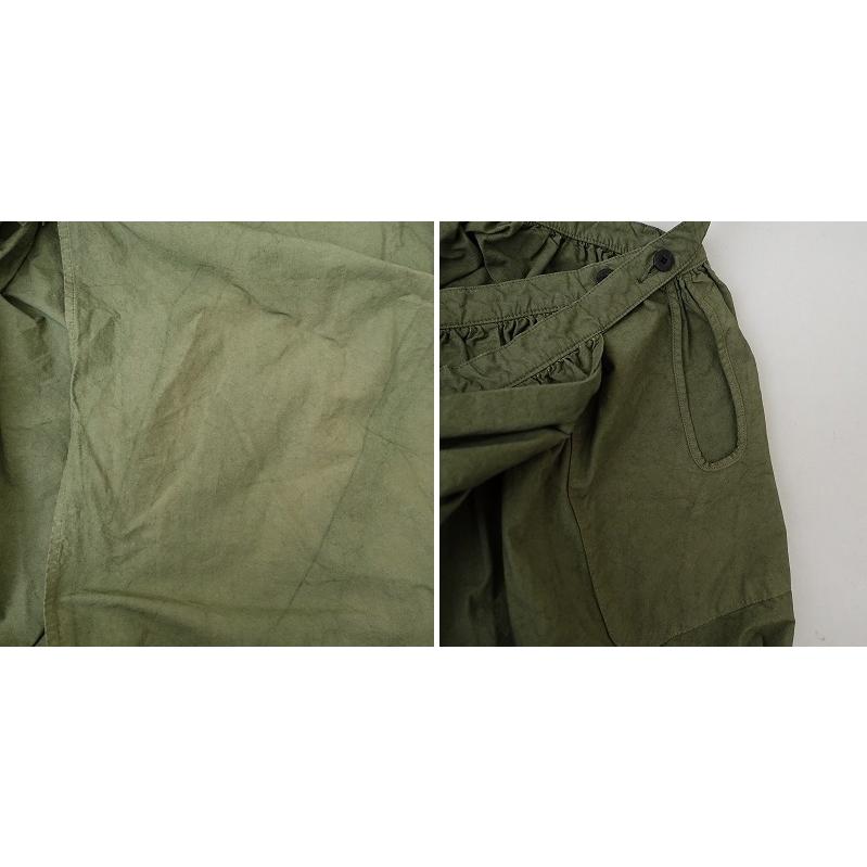 OUTIL 【定価3.3万】ウティー *JUPE ISSOIRE ラップスカート*1巻き綿