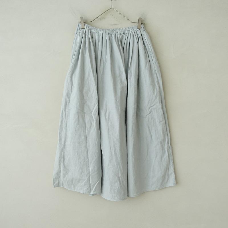 ゴーシュ　コットンラミー　ギャザースカート #2 ゴーシュ コットンラミー ギャザースカート #2 ゴーシュ