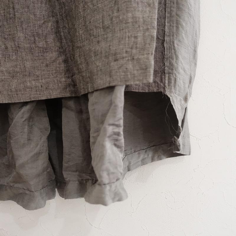 Vlas Blomme ヴラスブラム *コルトレイクリネンシルクギャザー