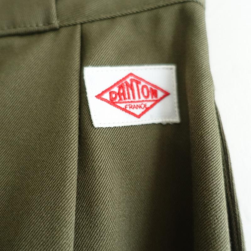 Danton（ダントン） 【美品】ダントン *コットンブレンドタックフレア