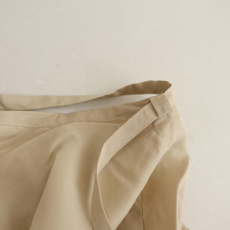 定価4万】ヨリ Yoli *Silk Wrap skirt シルクラップスカート*Fボトムス