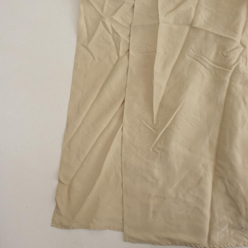 定価4万】ヨリ Yoli *Silk Wrap skirt シルクラップスカート*Fボトムス