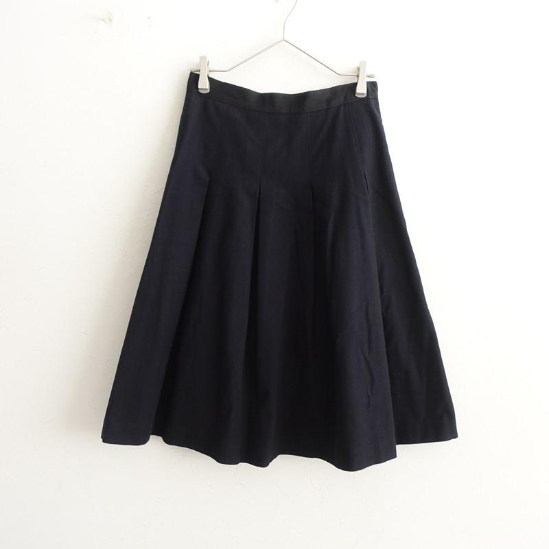 MARGARET HOWELL ネイビー フレアスカート M MARGARET HOWELL