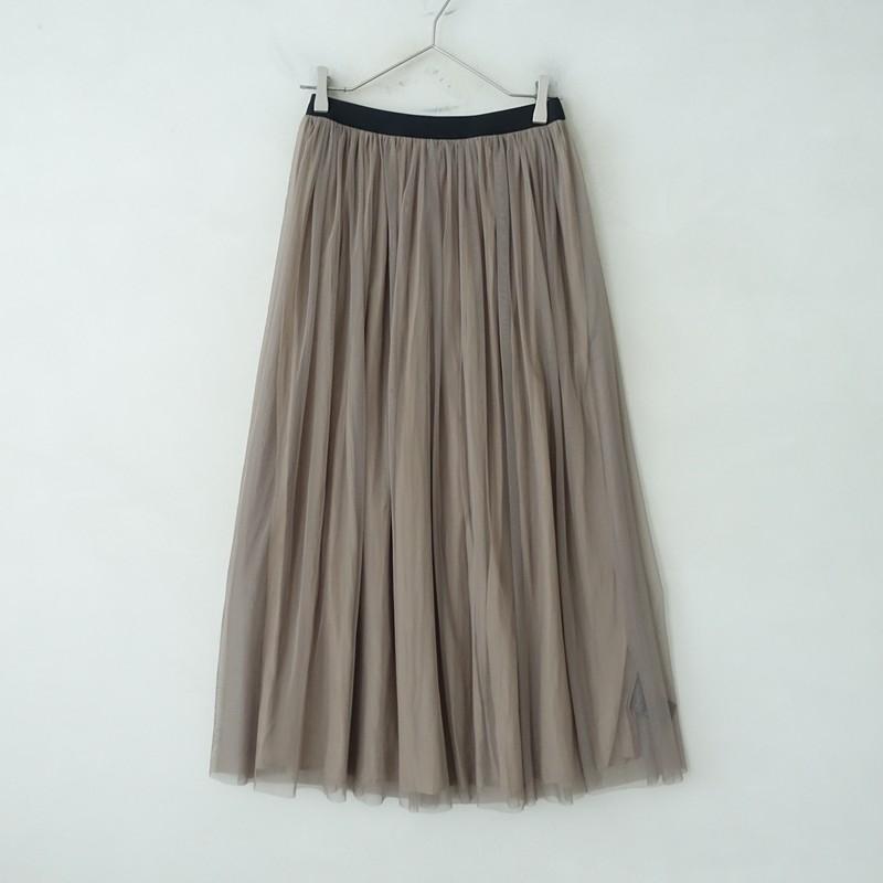 未使用品/定価1.7万】ドリーシーン dolly-sean *チュール×デシン