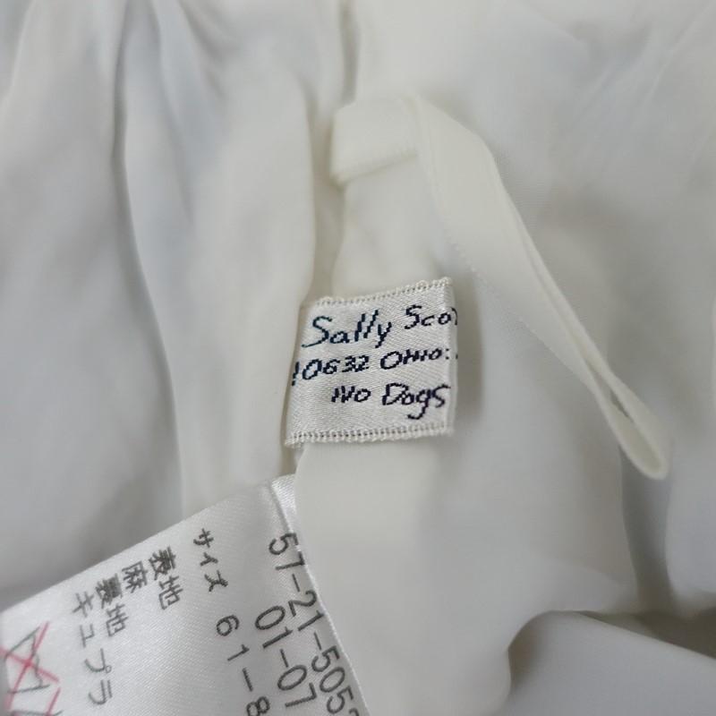 Sally Scott（サリースコット） *プリントリネンタックフレアスカート