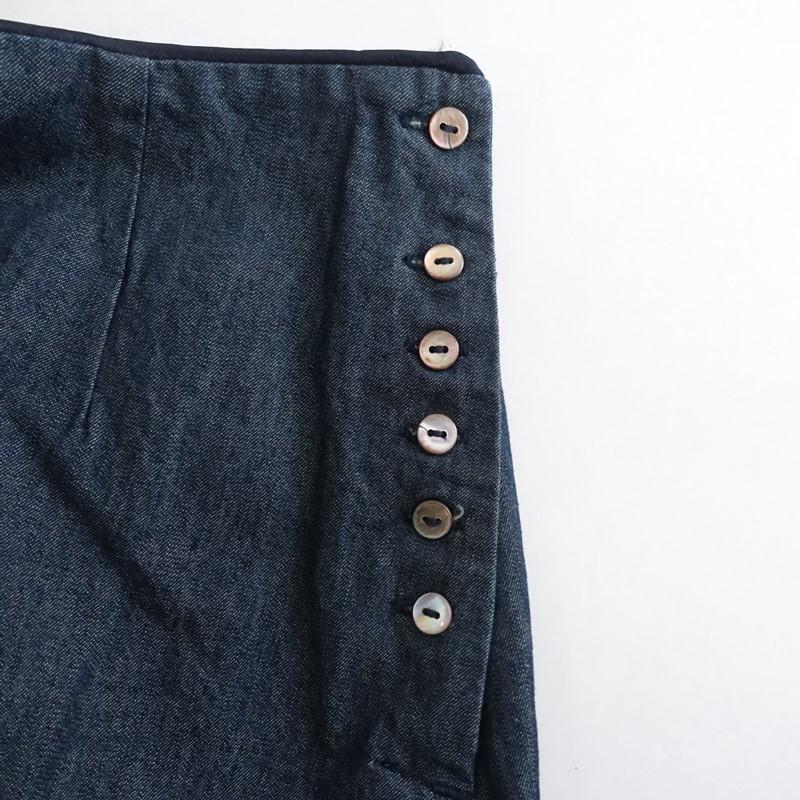 パラスパレス Pal'las Palace *ダンガリースカート*2コットン綿