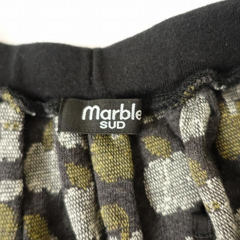 marble SUD マーブルシュッド *梨の芯スカート*コットン総柄ジャ marble SUD マーブルシュッド *梨の芯スカート*コットン総柄ジャ