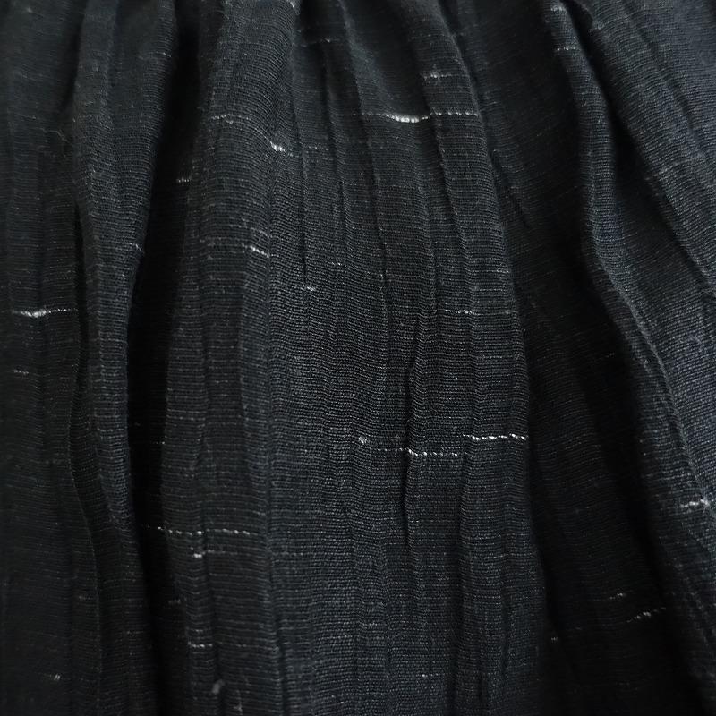pas de calais（パドカレ） *ギャザースカート*36キュプラリネン