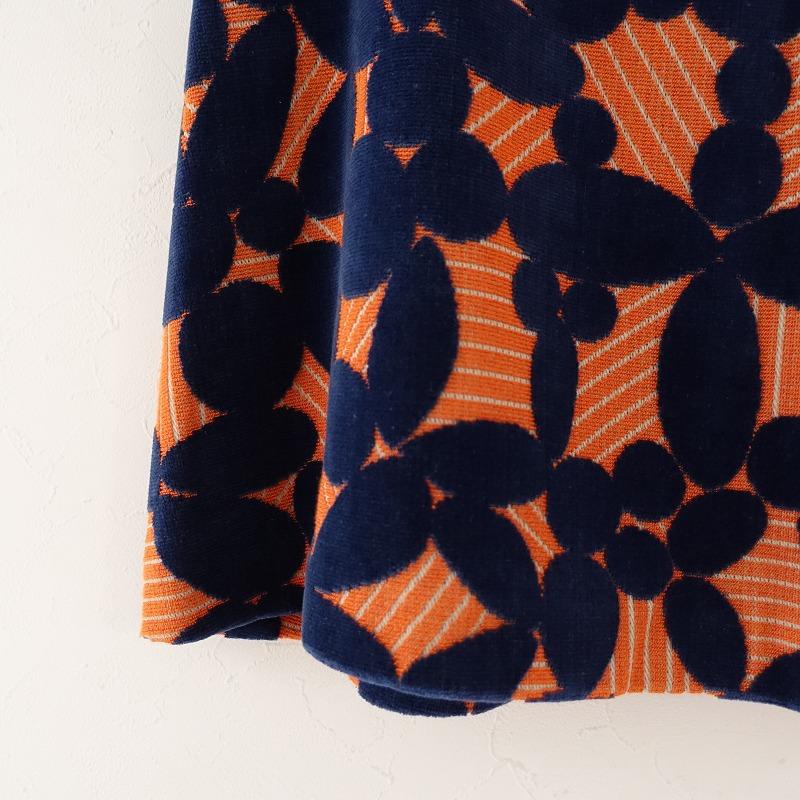 mina perhonen 【定価5.6万】ミナペルホネン *leafベルベット mina perhonen 【定価5.6万】ミナペルホネン *leafベルベット