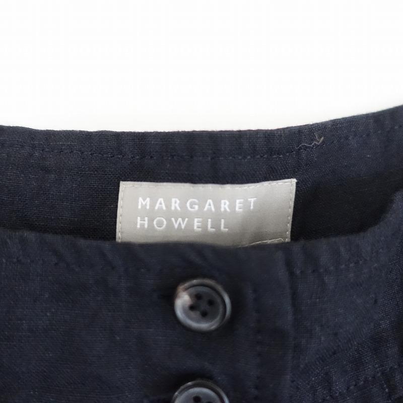 MARGARET HOWELL マーガレットハウエル *リネンフロントボタン MARGARET HOWELL マーガレットハウエル *リネンフロントボタン