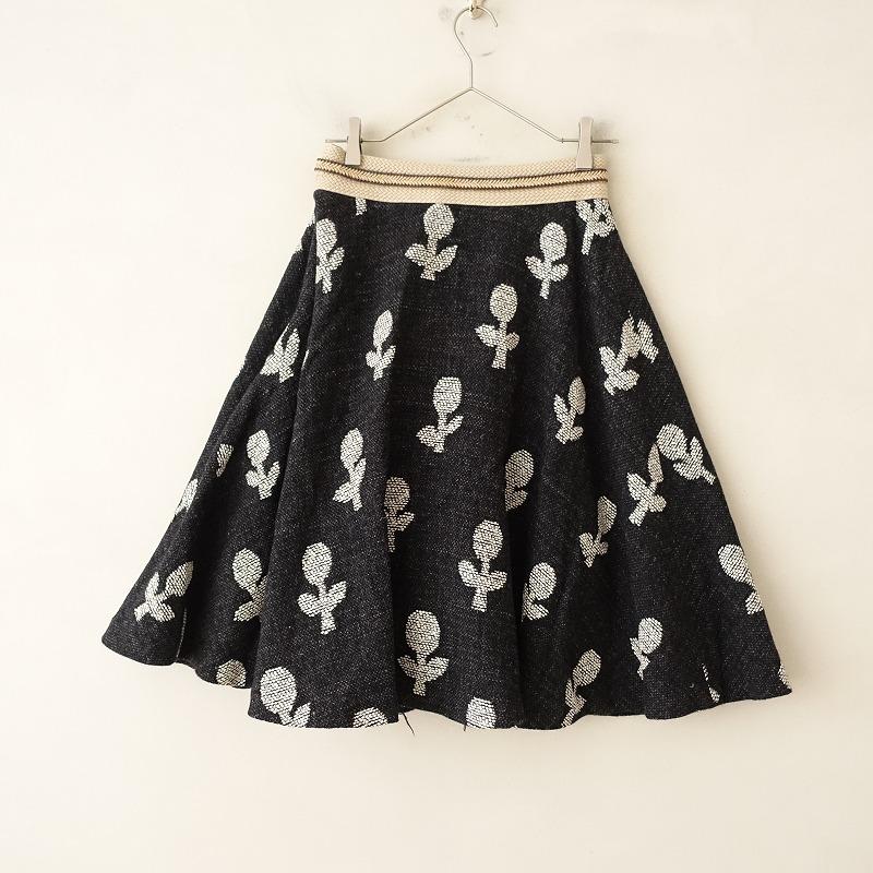 mina perhonen ミナペルホネン 刺繍スカート chum mina perhonen ミナペルホネン 刺繍スカート chum stitch garden