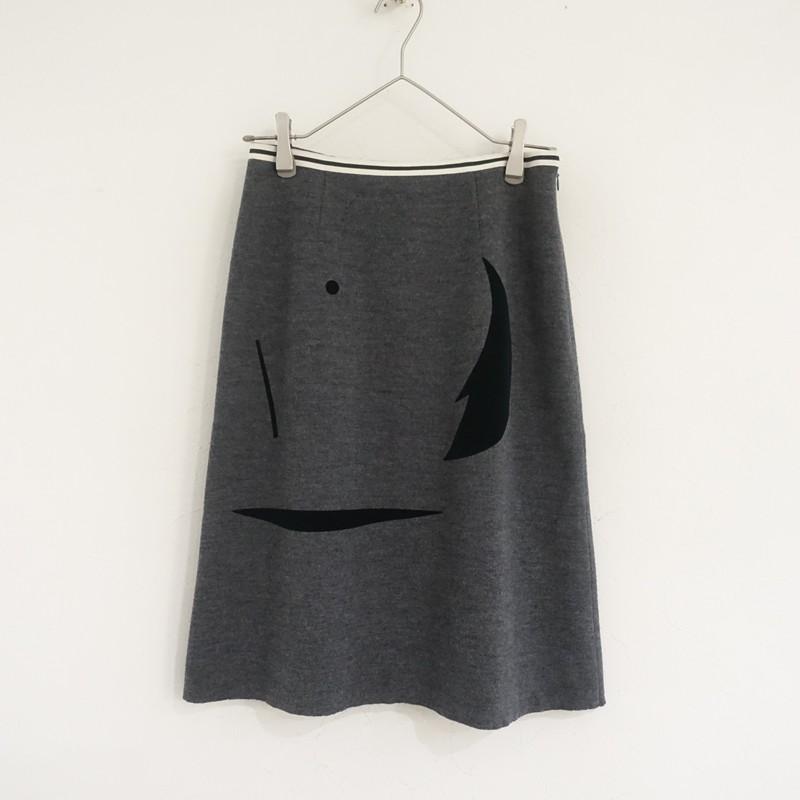 mina perhonen（ミナペルホネン） *Hirokoフロッキープリントニット